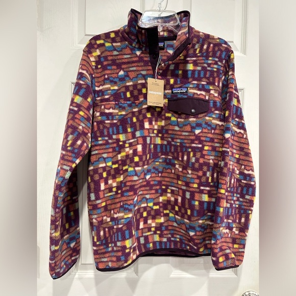 Patagonia Women’s Medium Lightweight Synchilla Snap-T Fleece Pullover Jacket NWT - Picture 1 of 11